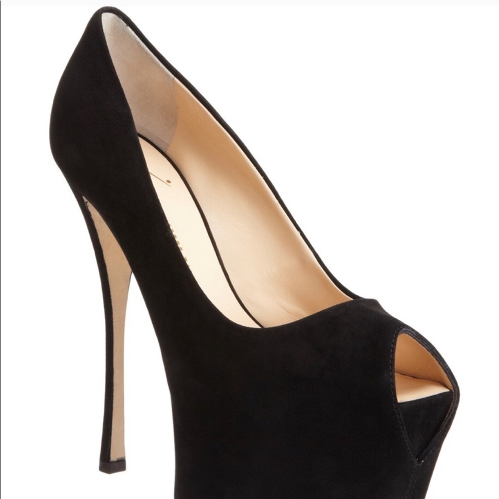 Guisseppe Zanotti Suede Stiletto Heels